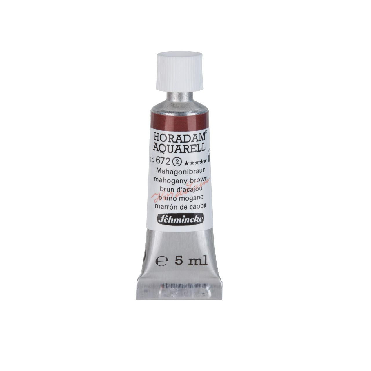Schmincke Horadam Mahogany Brown Watercolour 5ml – Professional