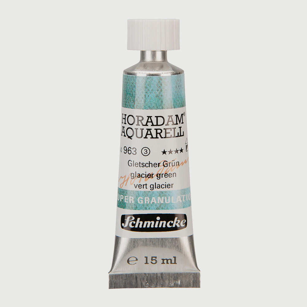 Schmincke Horadam 15ml Watercolour – Glacier Green, Professional