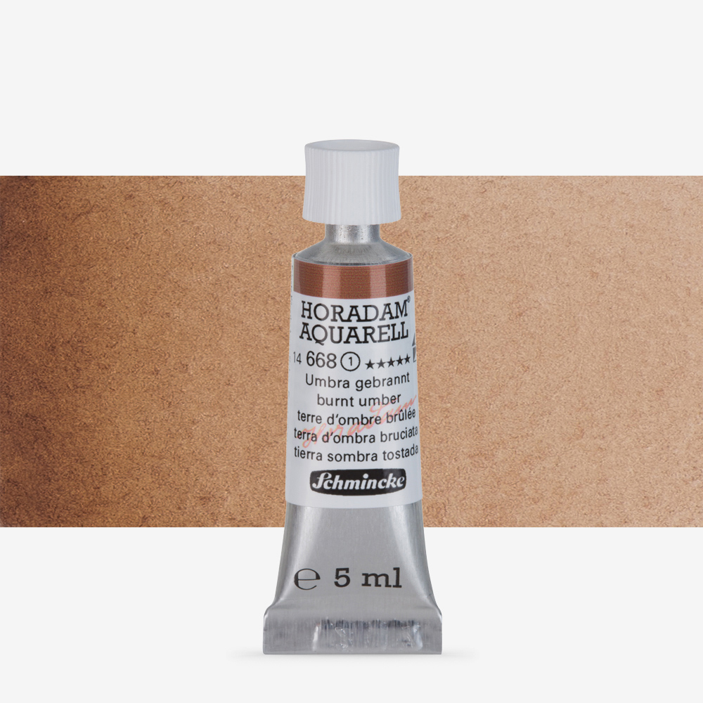 Schmincke Horadam Aquarell Burnt Umber 5ml Professional Paint