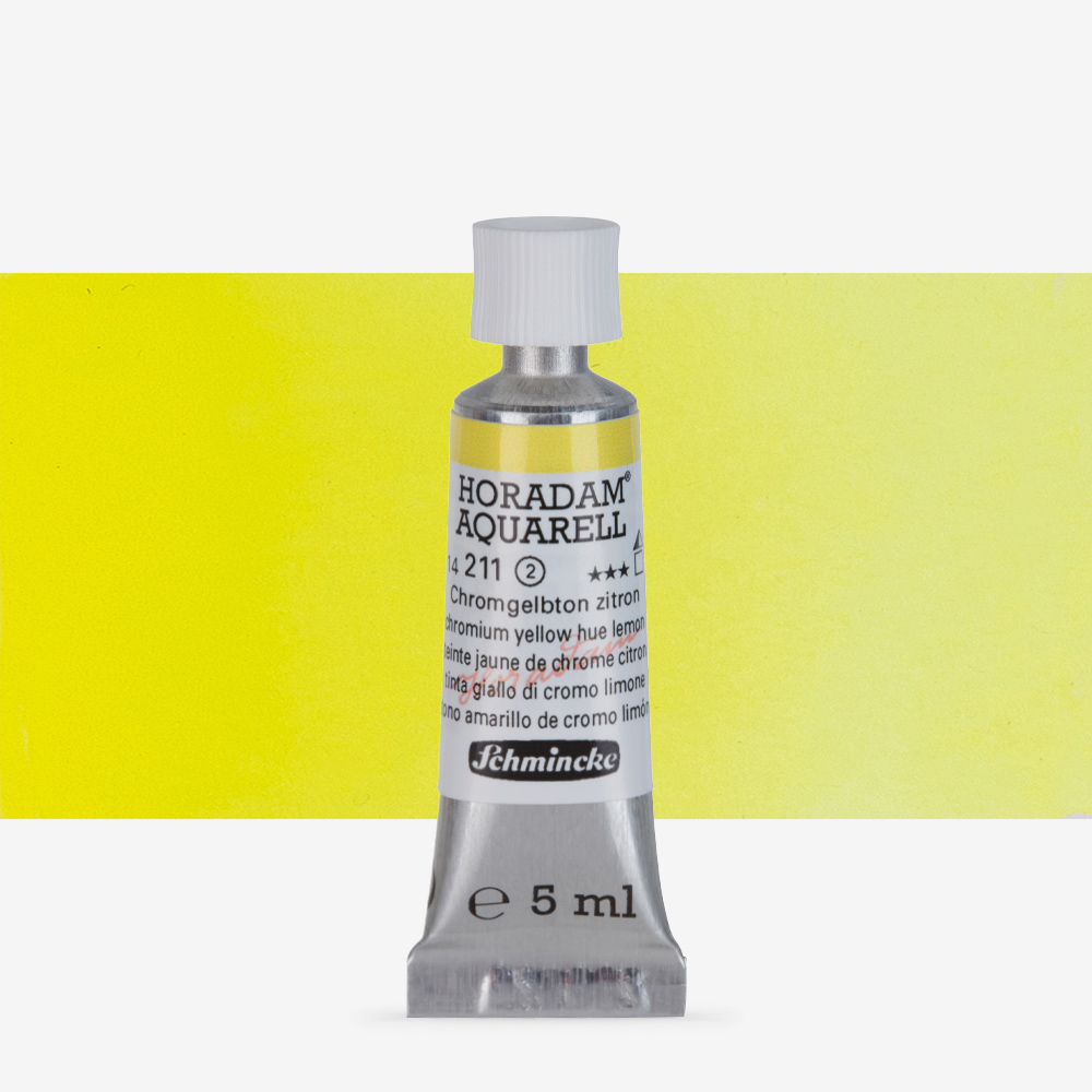 Schmincke Horadam Aquarell Chrome Yellow 5ml – High Lightfastness
