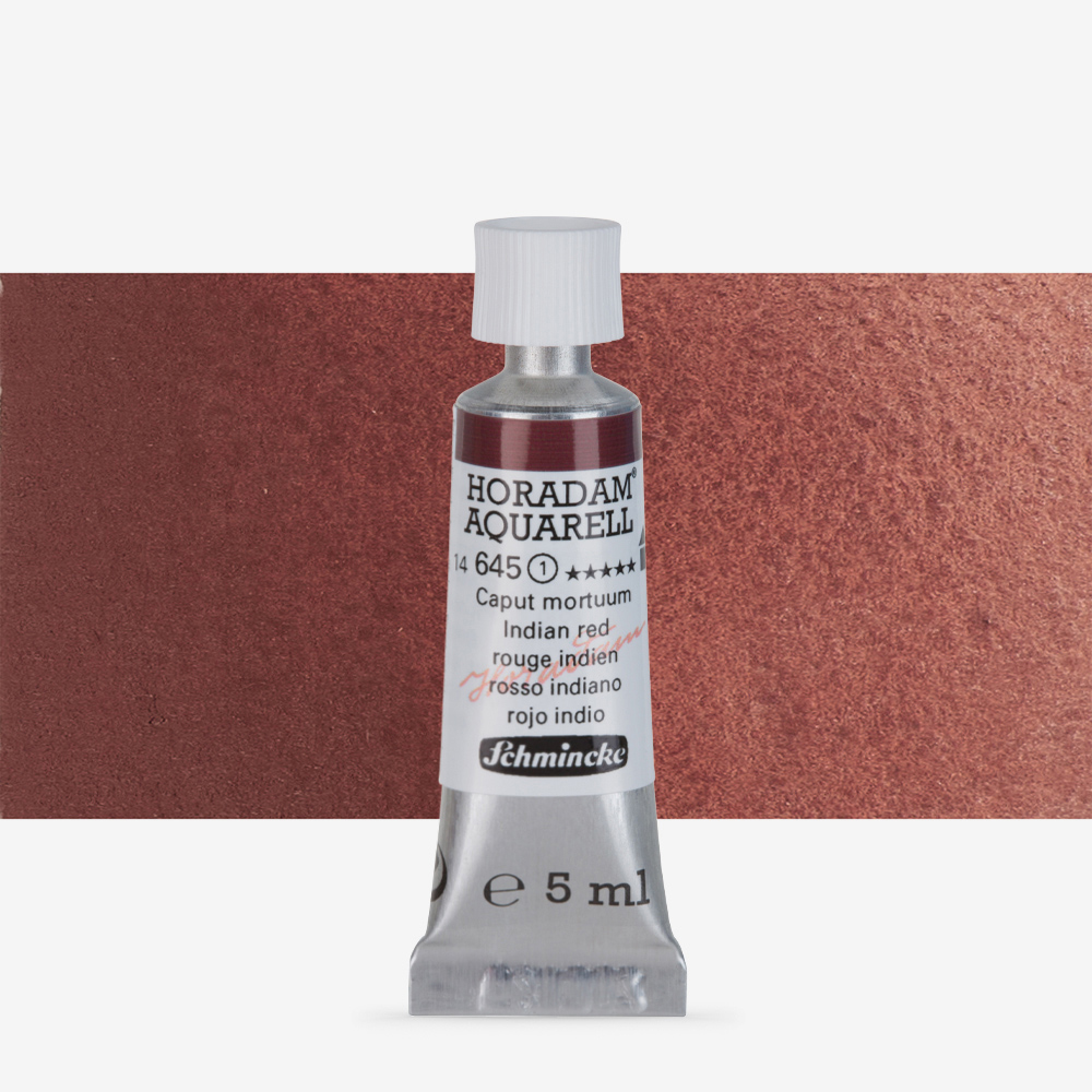 Schmincke Horadam Indian Red Watercolour 5ml – High Lightfastness