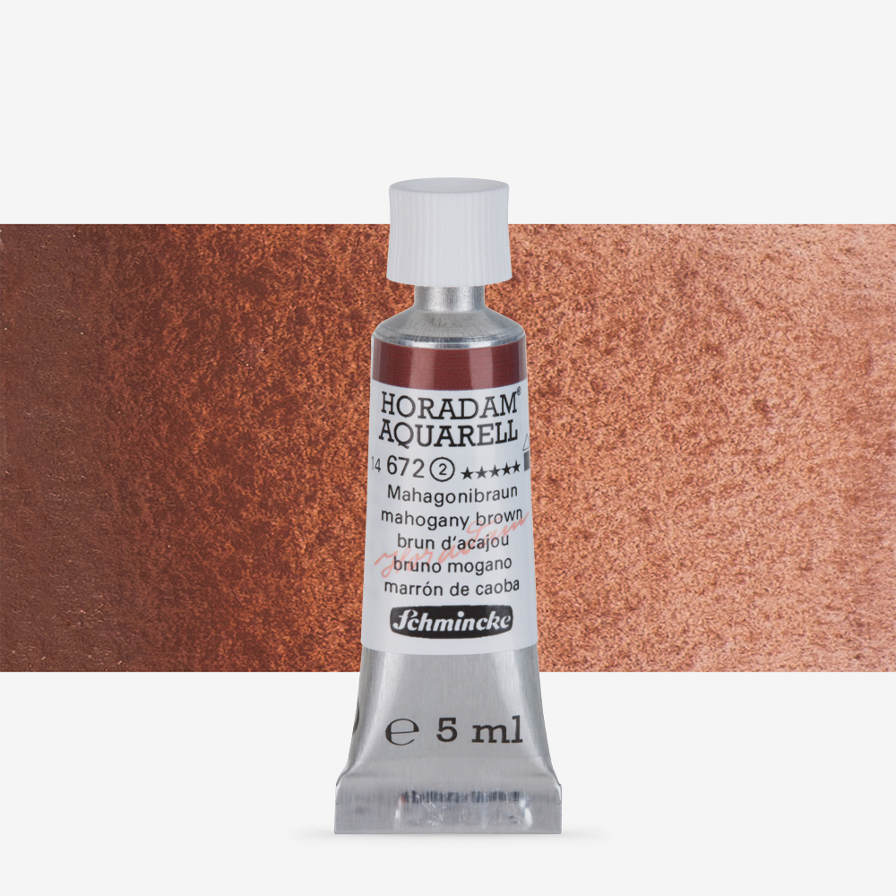 Schmincke Horadam Mahogany Brown Watercolour 5ml – Professional