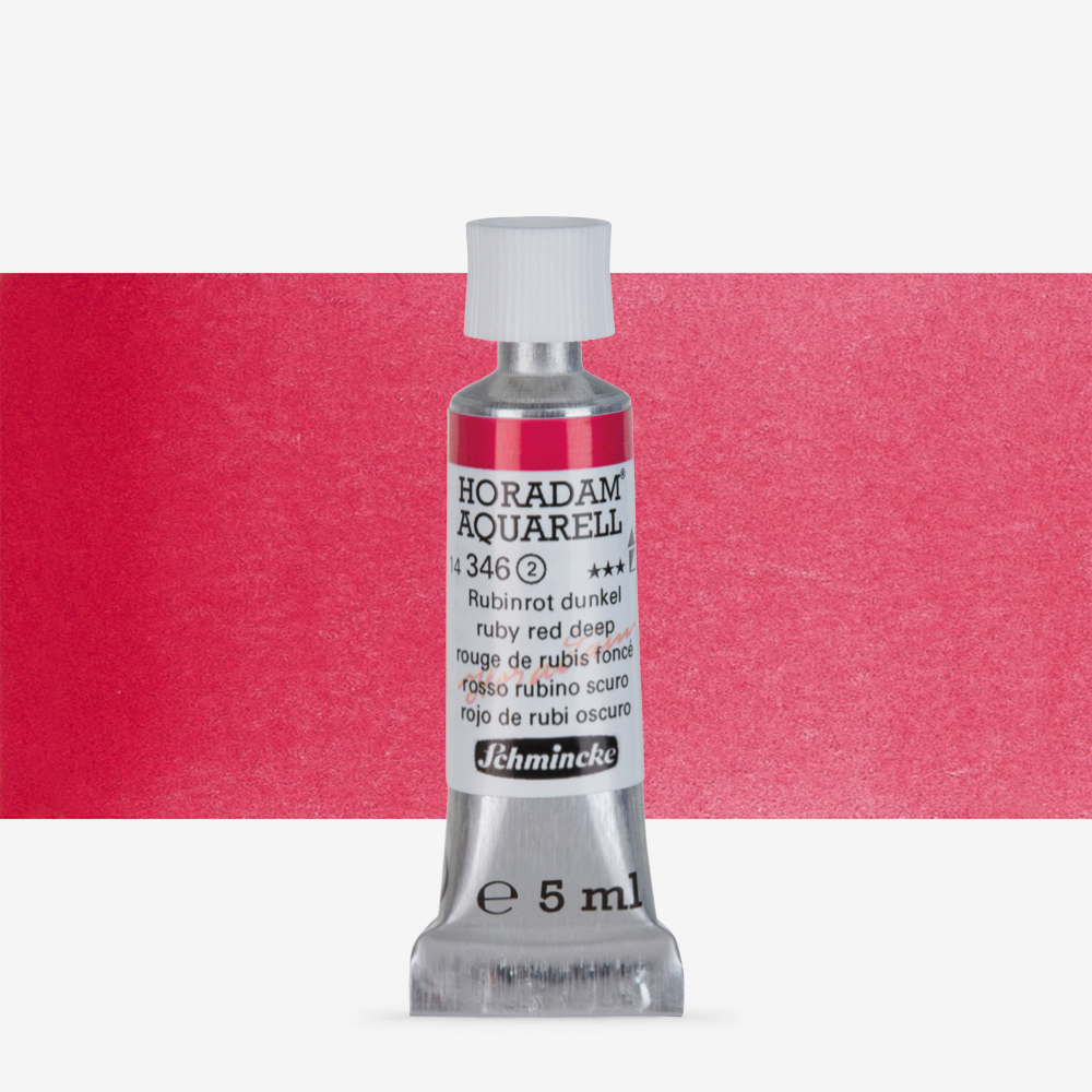 Schmincke Ruby Red Deep Watercolour 5ml – High Lightfastness