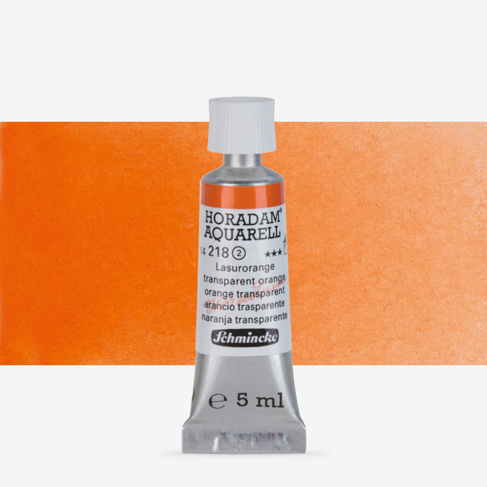 Schmincke Aquarell 5ml Transparent Orange – Professional Quality