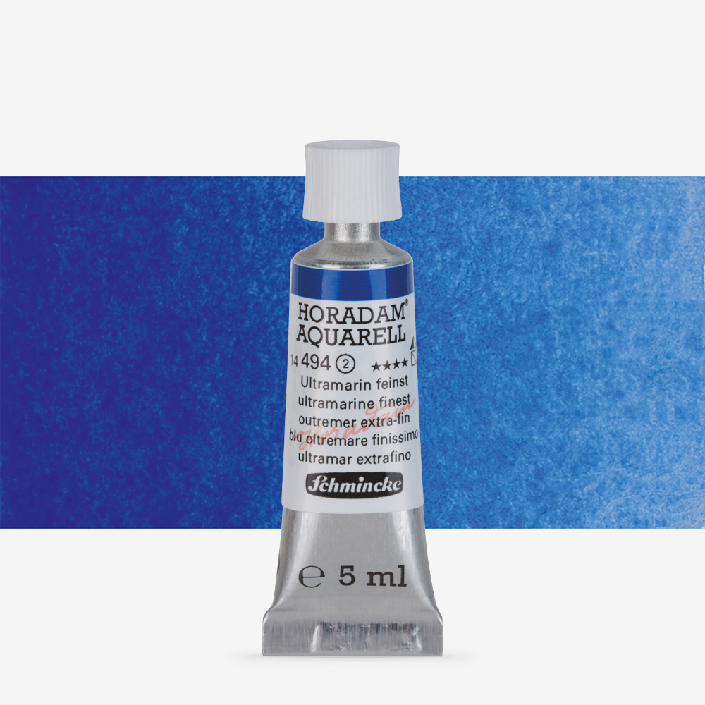Schmincke Horadam Ultramarine Watercolour 5ml – Excellent Lightfastness