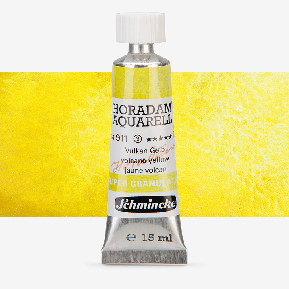 Schmincke Horadam Watercolour 15ml – Volcano Yellow