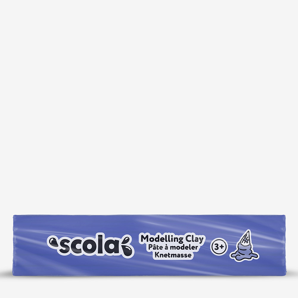 Scola Colour Clay 500g Dark Blue, Non-Drying, Reusable