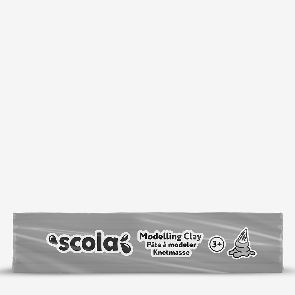 Scola Colour Clay 500g Grey – Non-Drying, Wheat & Gluten Free