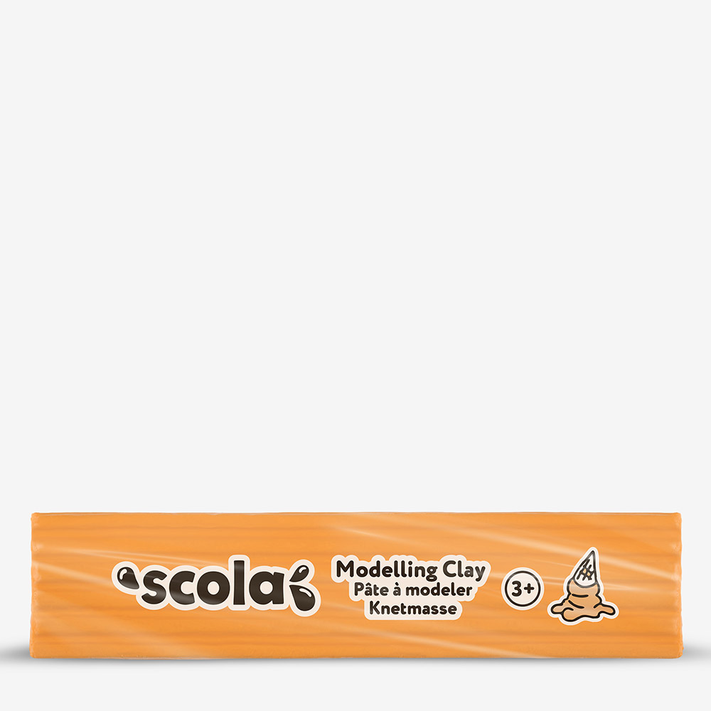 Scola Colour Clay 500g Orange – Non-Drying, Reusable