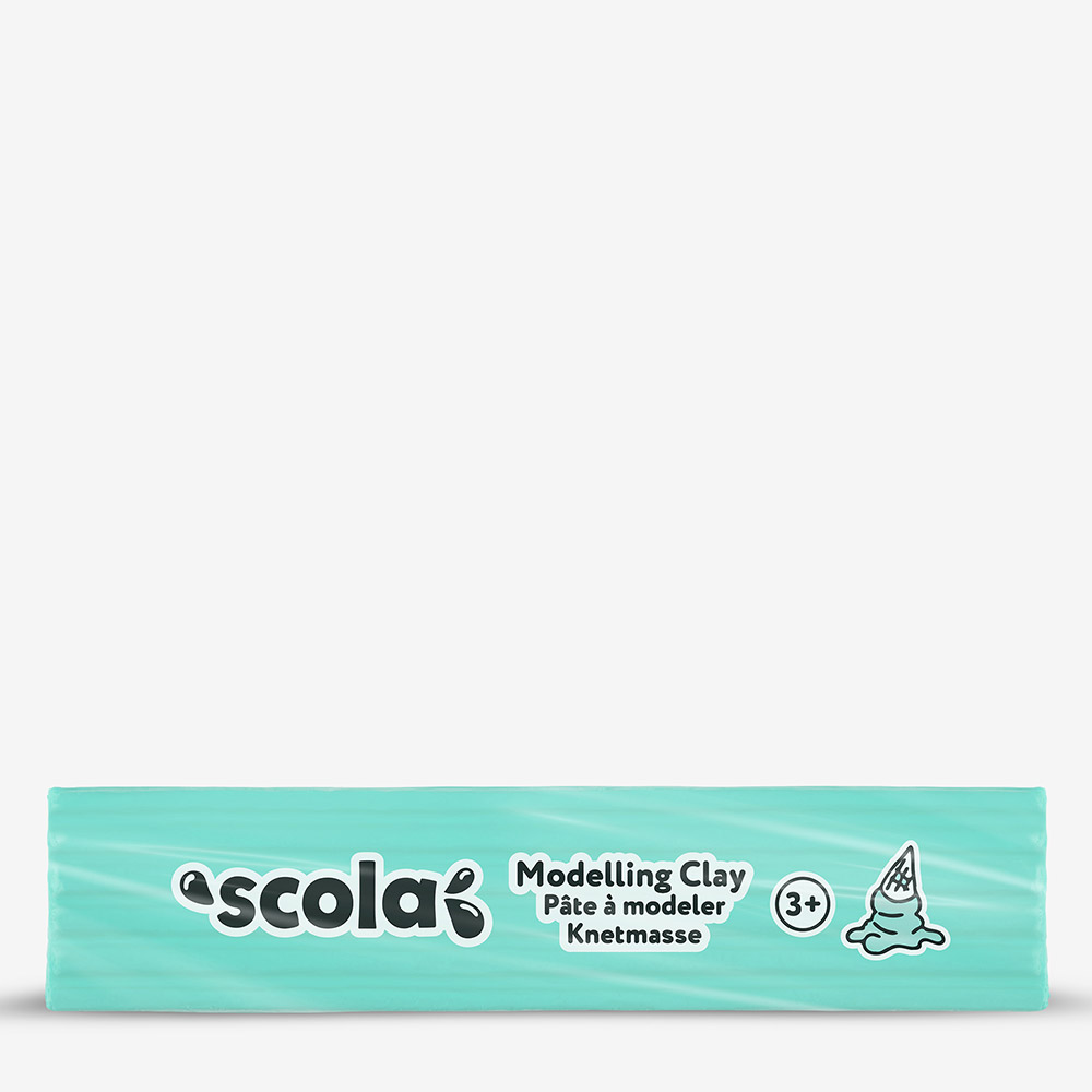 Scola Colour Clay 500g Turquoise – Non-Drying, Reusable