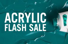 Cass Art: 60% Off Acrylic Sale!