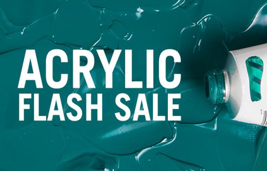 Cass Art: 60% Off Acrylic Sale!