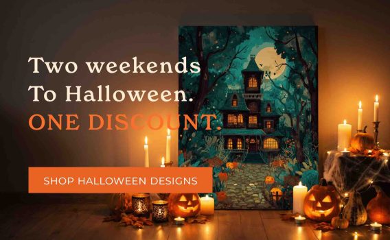 DIY Art Club: 10% off every Halloween design, this weekend