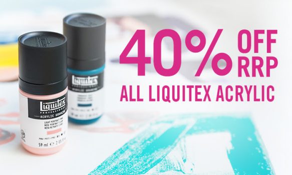 Cass Art: Liquitex Acrylic Sale