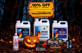 Craft Resin: 10% off everything — the Halloween Sale is on
