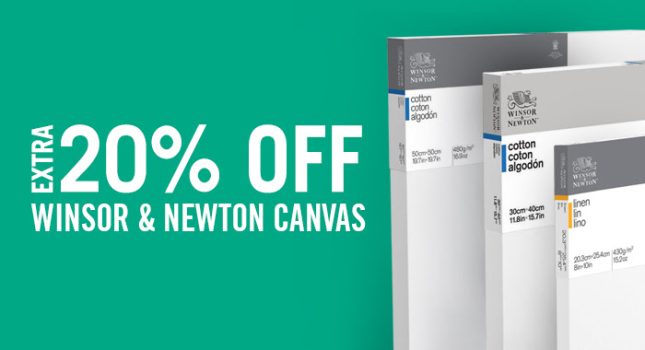 Cass Art: Winsor & Newton Canvas Sale