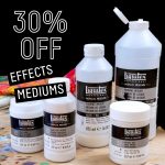 Liquitex: 30% off Effects Mediums