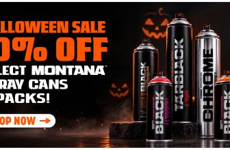 Graff City: Halloween Sale: 10% Off Montana Cans + Flame Blue Restocked!