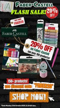 AALL & Create: 20% OFF all Faber-Castell with code