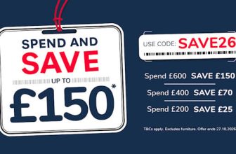TTS: Save Upto £150