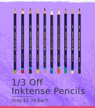 The Art Shop Skipton: Inktense Pencils 1/3 Off - Only £1.70 Each