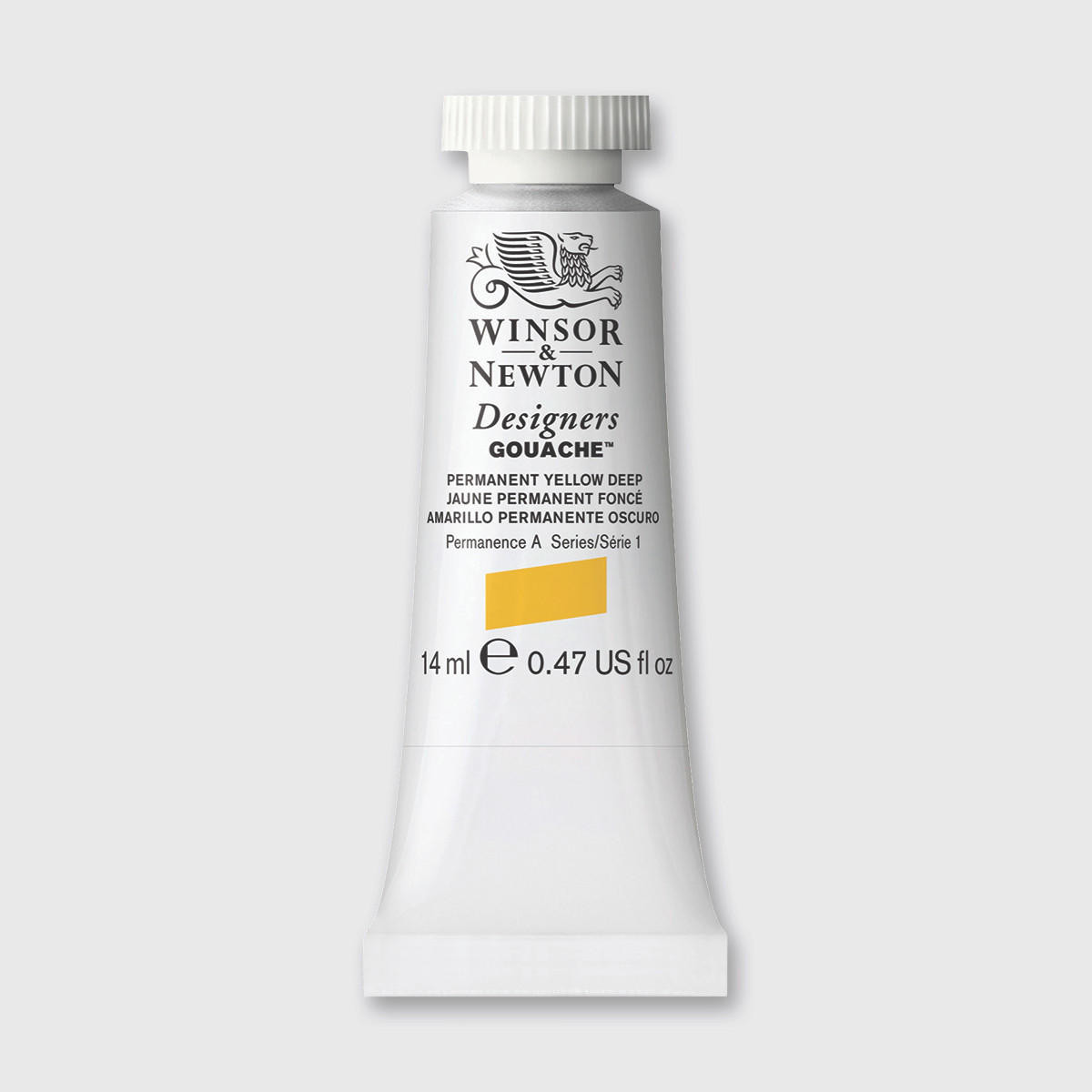 Winsor & Newton Designers Gouache 14ml Permanent Yellow Deep