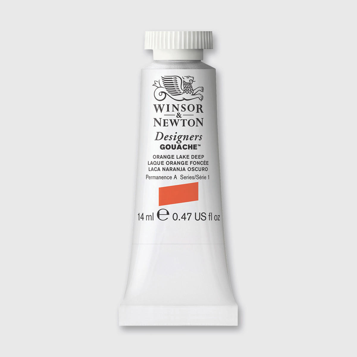 Winsor & Newton Designers Gouache 14ml Orange Lake Deep