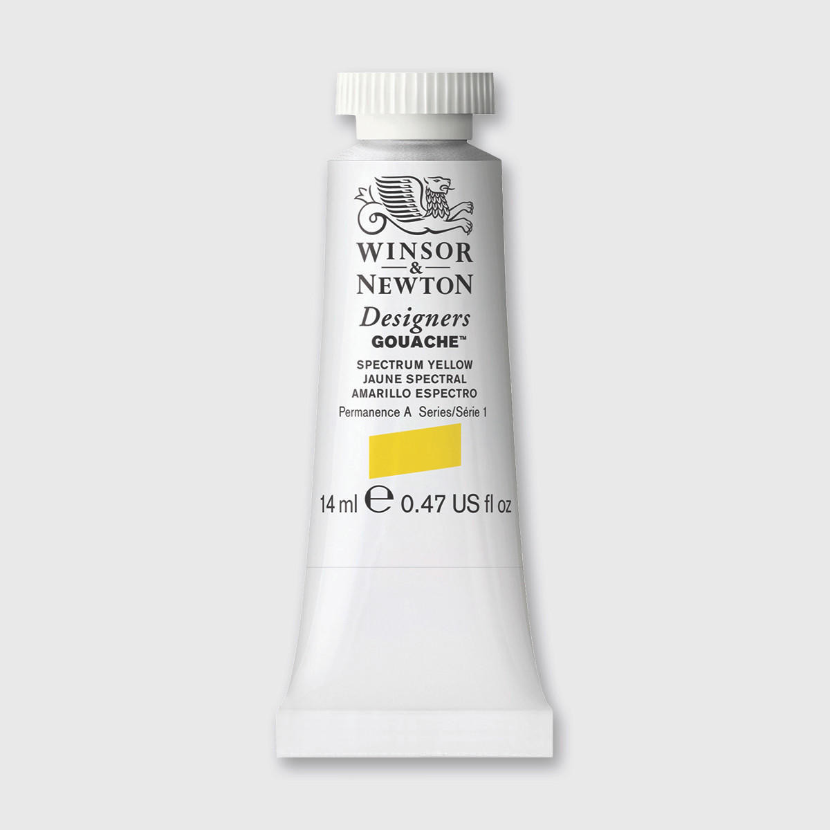 Winsor & Newton Designers Gouache 14ml – Spectrum Yellow