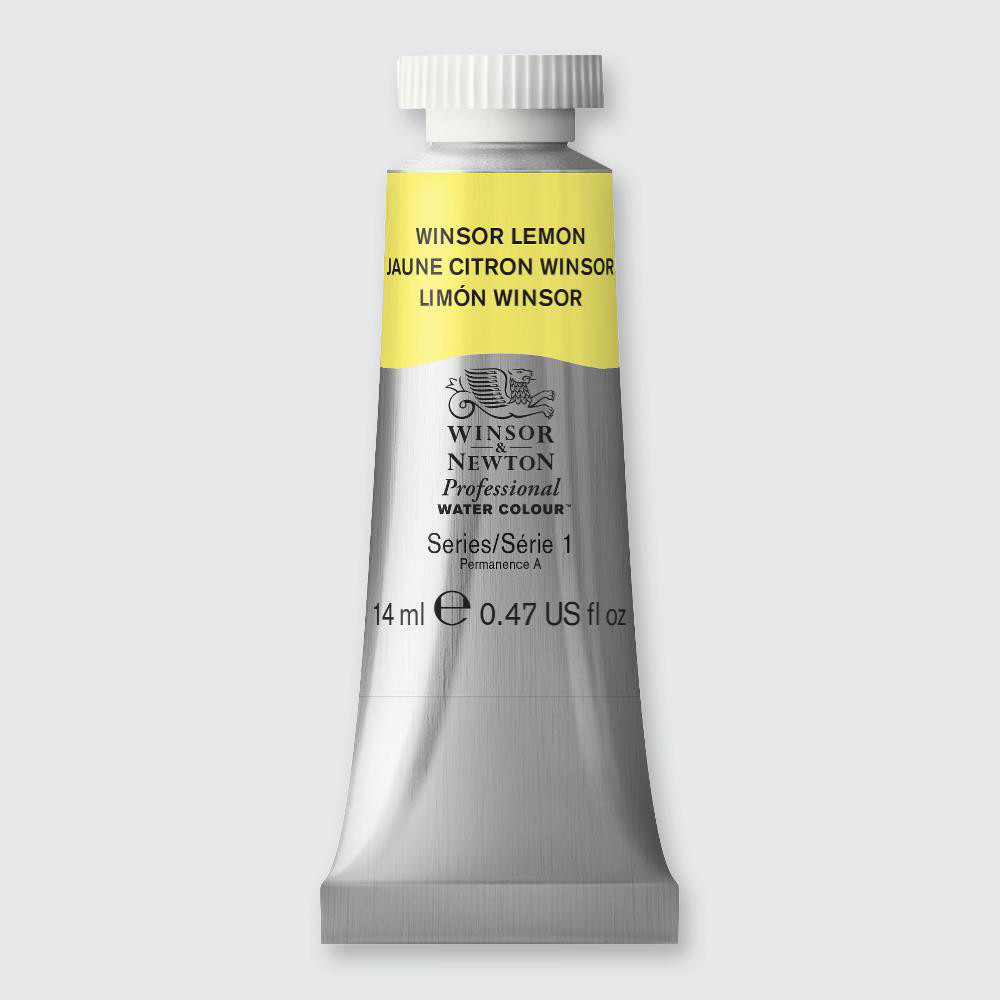 Winsor & Newton Watercolour 14ml – Winsor Lemon, High Lightfastness