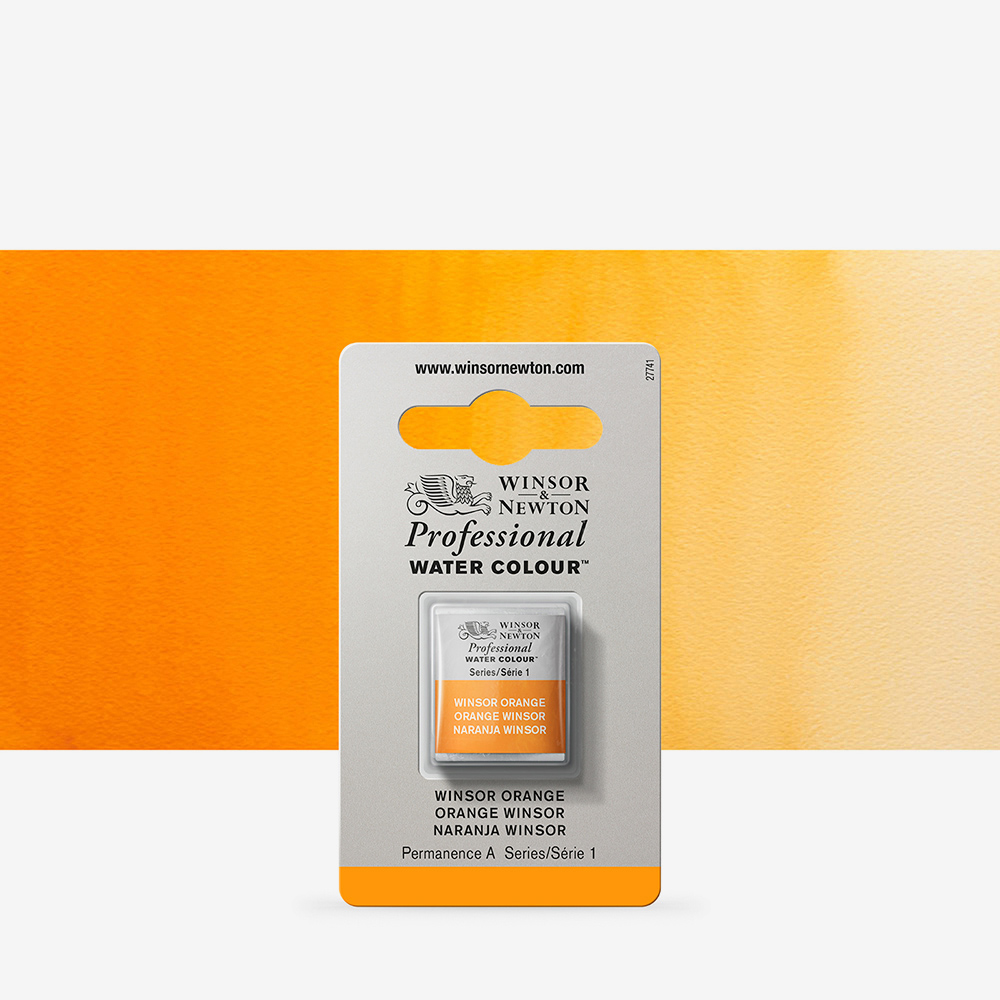 Winsor & Newton Professional Watercolour Half Pan, 100+ Colours
