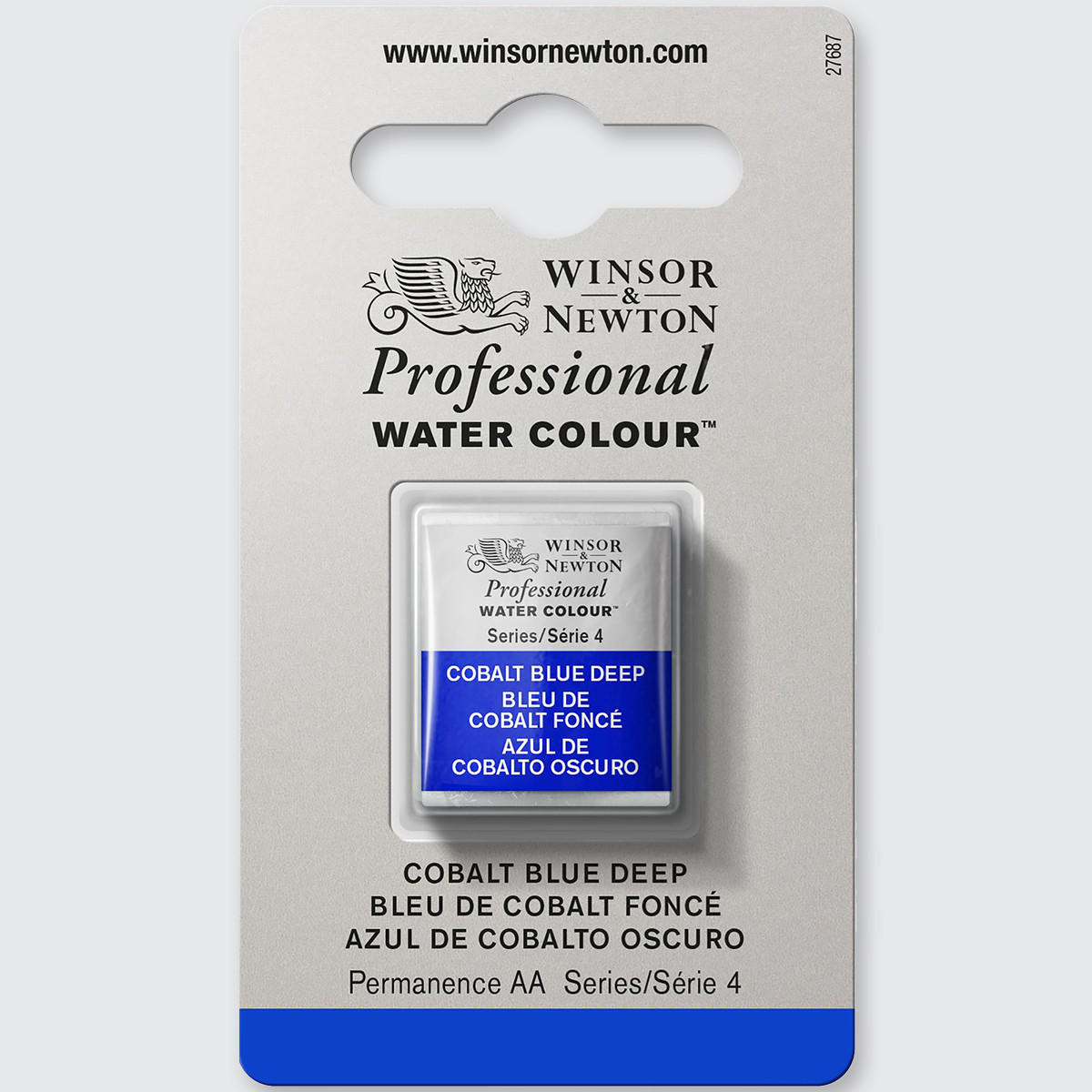 Winsor & Newton Watercolour Cobalt Blue Pan