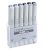 Copic Sketch Marker Cool Greys Set, 12 Twin-tip Alcohol Ink