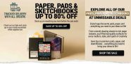 Cowling & Wilcox: Up to 80% Off Paper, Pads & Sketchbooks!