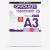 Daler-Rowney A3 Ice White Mountboard, 8 Sheets, 1.25mm