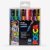 Posca PC-3M Sparkling Colours Set – 8 Markers, 0.9-1.3mm Nib