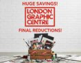 Professional Clearance Art Supplies from London Graphic Centre