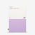 Pith Yuzu Lavender Notebook, 156 Pages, Recycled Materials