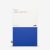 Pith Yuzu Dot Grid Notebook 156 Pages, Blue, 130gsm Paper