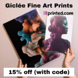 Printed.com: 15% OFF Your First 3 Giclée Fine Art Print Orders
