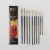 Pro Arte Rosso Crimson Oil Brush Set – 9 Sizes Included