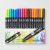 Tombow Dual Brush Pens Set of 18 – Water-Based Ink, Assorted Colors