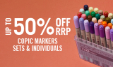 Cass Art: Half Price Copic Markers!