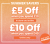 Hobbycraft: Get £5 off £20 or £10 off £40 (with code)